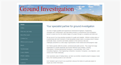 Desktop Screenshot of ground-investigation.com