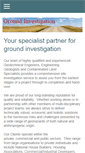 Mobile Screenshot of ground-investigation.com